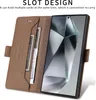 Handyhülle für Samsung Galaxy S23 Ultra Hülle, Leder Flip Produktbild-Vorschau 7