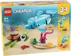 LEGO Creator Delfino E Tartaruga 31128 Anteprima dell’immagine prodotto 31