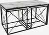 Skye Decor, Defne - White Marble, Couchtische, Weißer Produktbild-Vorschau 3