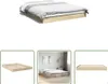 The Living Store Bettgestell Sonoma-Eiche 160x200 cm Produktbild-Vorschau 1