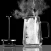 Doppelwandige French Press aus Glas – hitzebeständiger Produktbild-Vorschau 5