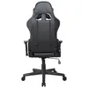 The back view of a black gaming chair. Produktbild-Vorschau