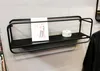 HAKU Wandregal schwarz - Metall, B/H/T: 60x20x15 cm Produktbild-Vorschau 5