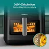 Hisense HAF2100DCD Heißluftfritteuse, 8 Liter, 2100 W, 10 Produktbild-Vorschau 14