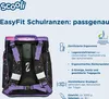 Scooli EasyFit Schulranzen-Set 5-teilig Monster High Produktbild-Vorschau 20