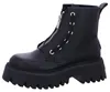 Buffalo Aspen Front Zip Damenschuhe Stiefel Schwarz Productafbeelding-voorbeeld 14