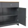 Commode Merax avec trois tiroirs et quatre Voir les images du produit 8