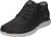 A single black Skechers sneaker is shown from a side-angle against a white background. Náhled obrázku produktu