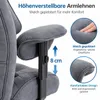CRELIV -Ergonomischer Bürostuhl aus Stoff, Chefsessel mit Produktbild-Vorschau 9