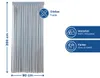 WENKO Door Curtain String Curtain Room Divider Strip Náhled obrázku produktu 3