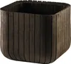 KETER Cube Planter M Sadzarka 297 X 297 X 297 cm Brązowy Podgląd zdjęcia produktu 1