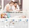 Bettumrandung Babybett,2 Pack Baby Nestchen Produktbild-Vorschau 5