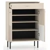 Selsey CALETTO - Schuhschrank mit Schublade, Beige, 68 cm Produktbild-Vorschau 4