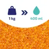 AquaFloow Silicagel Oranje 1000 g – Herbruikbare Productafbeelding-voorbeeld 5
