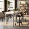 tectake® Set Barhocker Poole Sitzhöhe 73 cm Produktbild-Vorschau 8