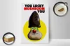 Holzschild Spruch 20x30cm You lucky mushroom you Produktbild-Vorschau 2