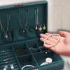 Coffret à bijoux, boîte à bijoux en velours avec 2 niveaux, Voir les images du produit 8