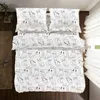 Bettwäsche - 200x200 cm - Bettbezug und Kissenbezügen Set - Produktbild-Vorschau 2