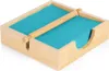 Serviettenhalter aus Holz 20,5x18,5x5 cm Produktbild-Vorschau 1