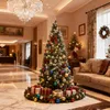 QEENTOE Kunstkerstboom, 240 cm, kerstboom met witte Productafbeelding-voorbeeld 7
