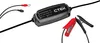 A CTEK CT5 Powersport battery charger is shown against a white background. The charger has cables with clamps and a ring terminal attached. Produktbild-Vorschau