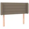 vidaXL Kopfteil mit Ohren Taupe 93x16x78/88 cm Stoff Produktbild-Vorschau 1