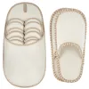 ONVAYA® ABS Gästepantoffel | Beige | 6er Set | Antirutsch Produktbild-Vorschau 2