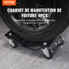 Car Dolly Wheel Tire Dolly 4 PCS Heavy Duty Skate Auto Produktbild-Vorschau 2