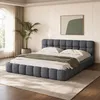 INONEFT Bubble Bett 140x190, bekleed bed met lattenbodem, Productafbeelding-voorbeeld 2