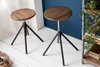 riess-ambiente Höhenverstellbarer Sitzhocker FACTORY Akazie Produktbild-Vorschau 2