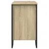 vidaXL Szafka pod umywalkę dąb sonoma 60x35x60 cm materiał Podgląd zdjęcia produktu 5