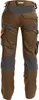 DASSY Bundhose DYNAX Stretch Gr. 48 MINUS  braun/anthrazit Produktbild-Vorschau 3