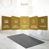 Lavea® 4er Set Badematte 50x80 cm, Badezimmerteppich 100% Produktbild-Vorschau 7
