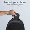 Universal-Handytasche 6" - 6,9“, Tech-Protect SM65, Schwarz Produktbild-Vorschau 6