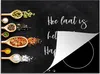 KitchenYeah© Herdabdeckplatte Wie spät ist es? Es ist Happy Produktbild-Vorschau 1