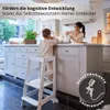 Lernturm NEO aus Buchenholz - Weiß -100% Produktbild-Vorschau 5