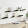 Maison Exclusive - Schwebendes Regal 2 pcs Olive Grün 100 x Produktbild-Vorschau 1