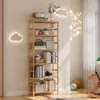 Bambusowy regał łazienkowy 60 x 26 x 161 cm – regał Podgląd zdjęcia produktu 3