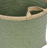 Füllkorb "Soft" aus PP geflochten in grün, Ø 40 x 35 cm, Produktbild-Vorschau 4