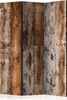 3-teiliger Einseitiger Vlies Paravent - Antique Wood Produktbild-Vorschau 1