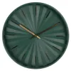 Clayre & Eef Wanduhr Ø 31x5 cm Grün Kunststoff Produktbild-Vorschau 1