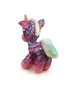 Plüschtier Einhorn 45 cm Lila mit Sternen – Weiches Produktbild-Vorschau 3