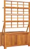 vidaXL Cassapanca con graticcio 99x50x160 cm in legno Anteprima dell’immagine prodotto 7