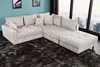 riess-ambiente Modernes Ecksofa KENT 220cm beige Cord inkl. Produktbild-Vorschau 5