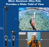 TELESIN kamera sportowa podwodna selfie stick z pilotem, Podgląd zdjęcia produktu 9