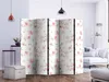 5-teiliger Einseitiger Vlies Paravent - Fresh Magnolias II Produktbild-Vorschau 5