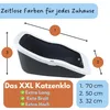 2er Set XXL Katzenklo Katzentoilette groß Großes Katzenklo Produktbild-Vorschau 2