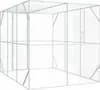 vidaXL Klec pro ptáky antracitová 210 x 304 x 213 cm Náhled obrázku produktu 4