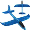 Styropor-Wurfgleiter 47 cm – Segelflugzeug, Blau – Modell Produktbild-Vorschau 2