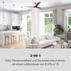 Klarstein Monteverde Deckenventilator, 2-in-1: Ventilator & Produktbild-Vorschau 2